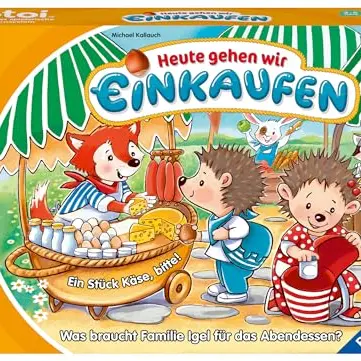 Ravensburger tiptoi Spiel - Heute gehen wir Einkaufen - Lernspiel für Kinder ab 3 Jahren