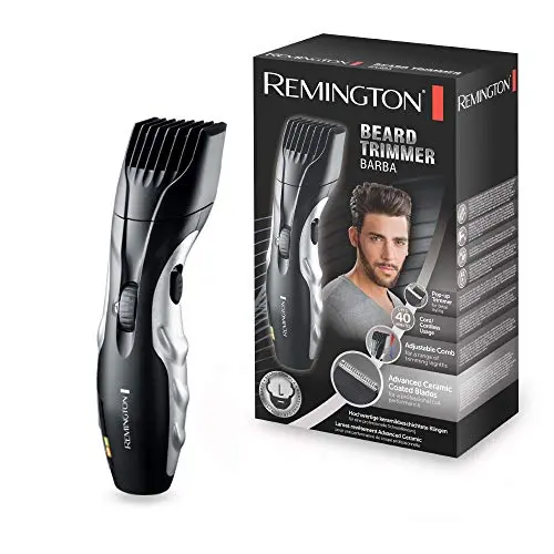 Remington Barttrimmer Herren mit 9 Längeneinstellungen, Netz-/Akkubetrieb, MB320C