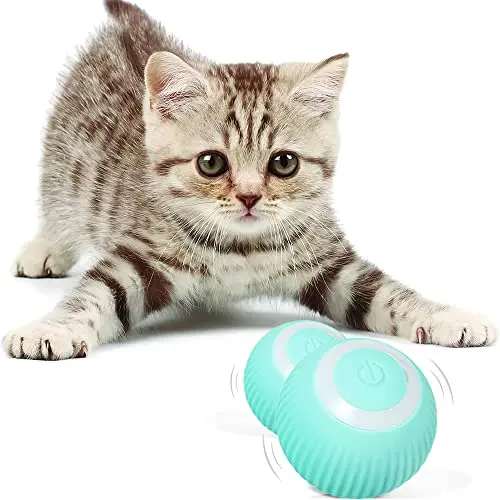 Interaktives Katzenspielzeug Ball – Automatisches Intelligenzspielzeug für Katzen