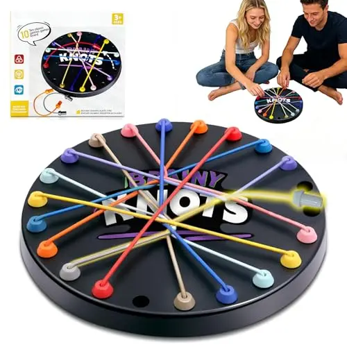 Brainy Knots Entwirrspiel für Kinder und Familie – Logik- und Knotenspiele, Spaß für alle