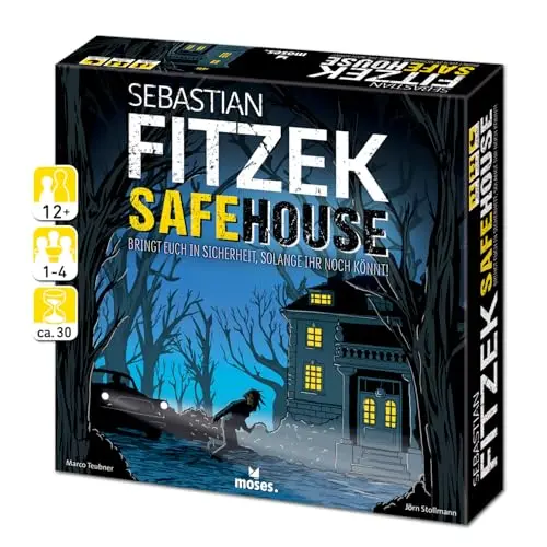 Moses Sebastian Fitzek Safehouse - Gesellschaftsspiel von Marco Teubner