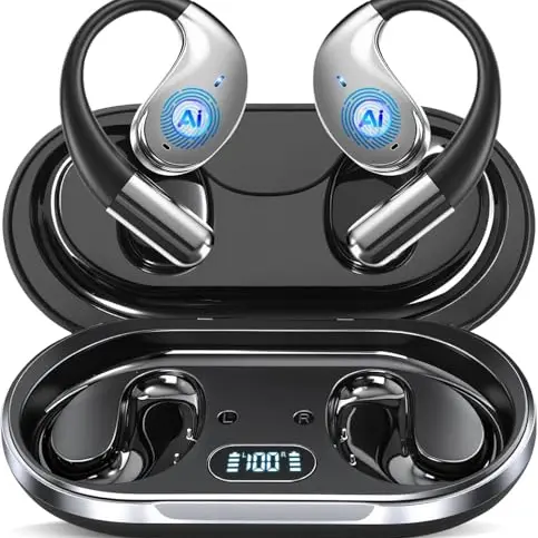 AI Übersetzer Kopfhörer 3-in-1, Bluetooth, 164 Sprachen, 7 Modi, 60H Akku, Open Ear Design für Business, Lernen & Reisen