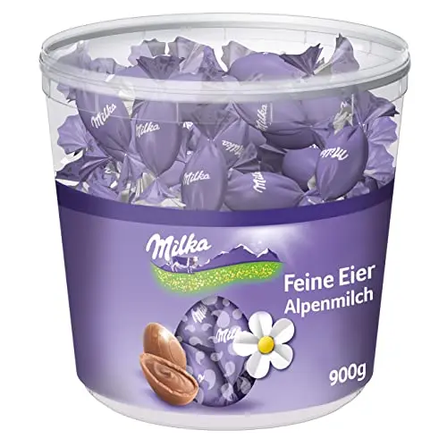 Milka Feine Eier Alpenmilch 900g - Osterschokolade für das Osternest