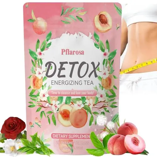 Bio Detox Tee zum Abnehmen – 28 Tage Entgiftungskur zur Unterstützung von Stoffwechsel und Wohlbefinden