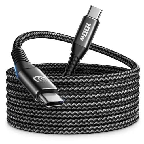 USB C Kabel 3M 100W PD - Schnellladekabel für iPhone, Samsung Galaxy, Pixel 7, iPad Pro, MacBook