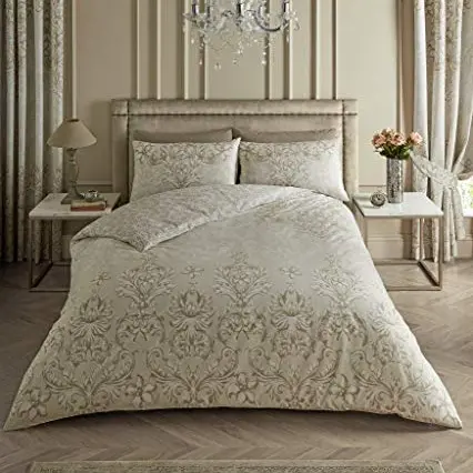 GC Antoinette Bettbezug, Polyester-Baumwolle, Natur, Doppelbett