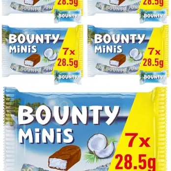 Bounty Minis Milchschokolade 227g (5er Pack)