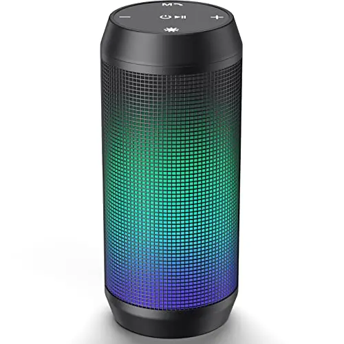 ELEHOT Bluetooth Lautsprecher Tragbare Musikbox mit Freisprechfunktion für Handy und PC