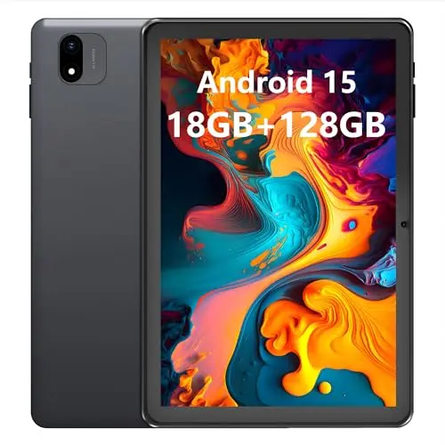 Paaxoo 10.1 Zoll Android Tablet, 18GB RAM, 128GB ROM, 6000mAh Akku, Bluetooth, Dual Kamera, WiFi