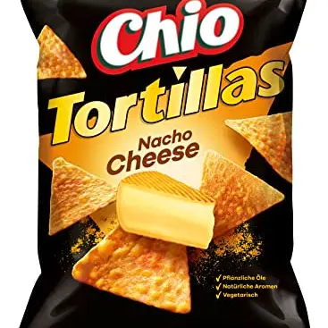 Chio Nacho Cheese Tortillas, 110 g