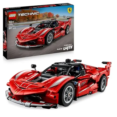 LEGO Technic Ferrari FXX K Rennwagen Modell – Bauset für Motorsport-Fans ab 10 Jahren