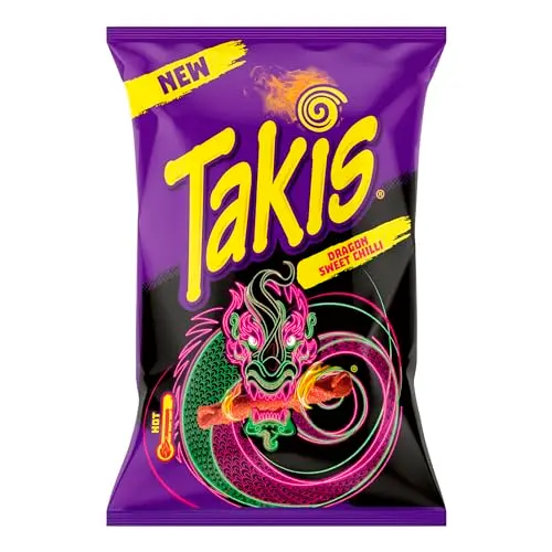 TAKIS Dragon Sweet Chili Snack (18x 100g)