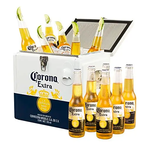 Corona Extra Coolbox - 12 Flaschen Premium Lagerbier (12 x 0,355 l)