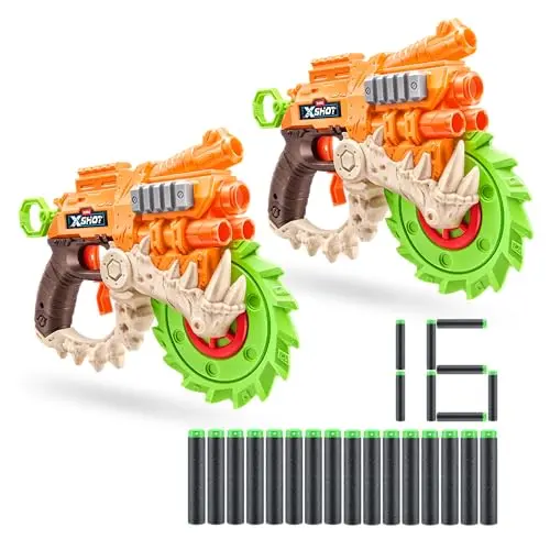 XSHOT Insanity HorrorFire Reaper X Twin Pack mit 16 Darts – Outdoor Spielzeug für Boys, Girls, Teens und Erwachsene