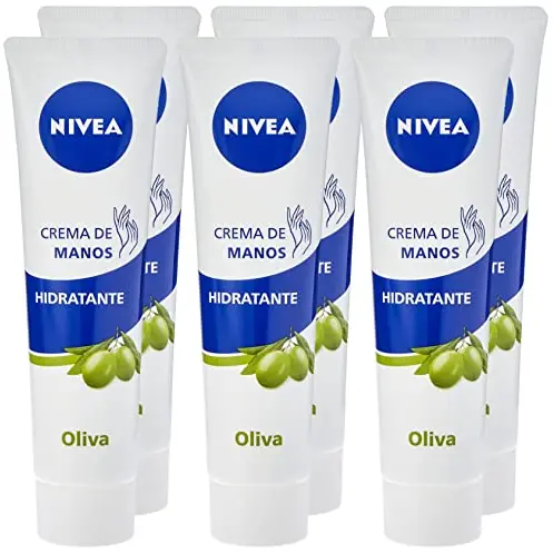 NIVEA Handcreme Olivenöl - 100 ml, 6 Stück