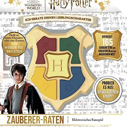Harry Potter Zauberer-Raten Quizspiel für 1 Spieler, ab 7 Jahre, Deutsch