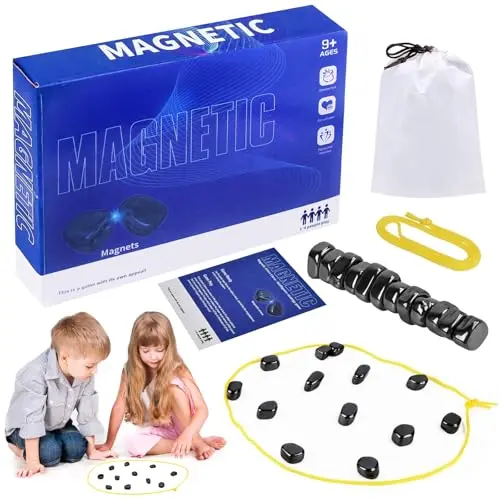 Magnetisches Schachspiel - Tragbares Tischspiel für Familien