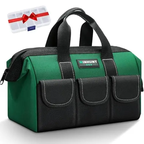 WINHUNT Werkzeugtasche, Grün, 31 cm - Ideal für Heimwerker und Handwerker