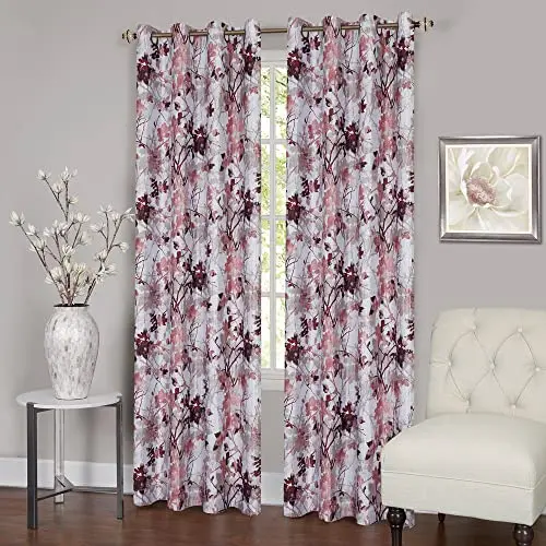 Achim Home Decor Verdunkelungsvorhang mit Ösen, 127 cm x 213 cm, Blush - Weicher Polyester für Schlafzimmer und Wohnzimmer