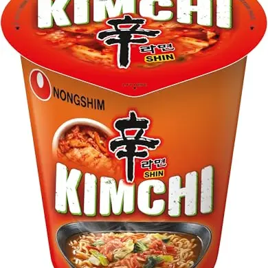 Nong Shim Kimchi Ramyun Instantnudeln – Koreanische Ramen Suppe – 75g