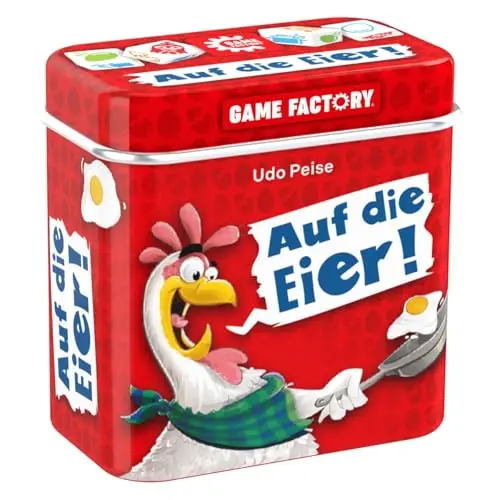 Game Factory Auf die Eier – lustiges Würfelspiel