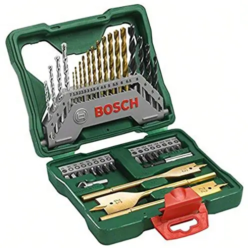 Bosch 40tlg. X-Line Titanium Bohrer und Schrauber Set für Holz, Stein und Metall