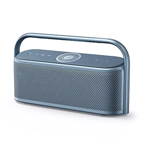 Soundcore Motion X600 Bluetooth Lautsprecher mit 12h Wiedergabe und IPX7 Wasserschutz - Blau
