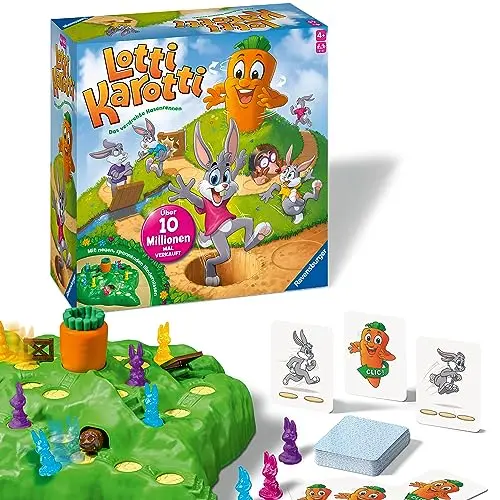 Ravensburger Spiele-Klassiker Lotti Karotti - Kinderspiel ab 4 Jahre