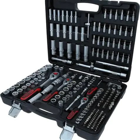 KS Tools 917.0795 1/4"+3/8"+1/2" Steckschlüssel-Satz, 195-tlg