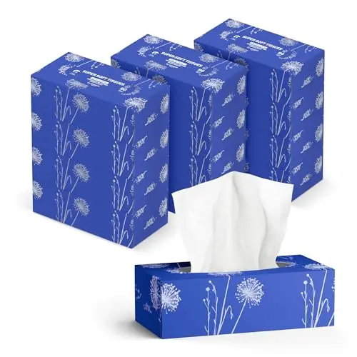 Amazon 3-lagige Kosmetiktücher, 1080 Blatt, 12er-Pack