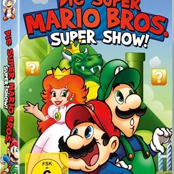 Super Mario Bros. Super Show! - Komplettbox mit 52 Folgen - Mit Mario, Luigi, Bowser & Peach [8 DVDs]