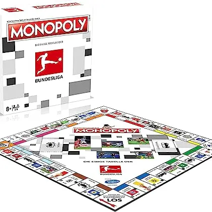 Monopoly Bundesliga Edition - Familienspiel für Fans - 2+ Spieler ab 8 Jahren