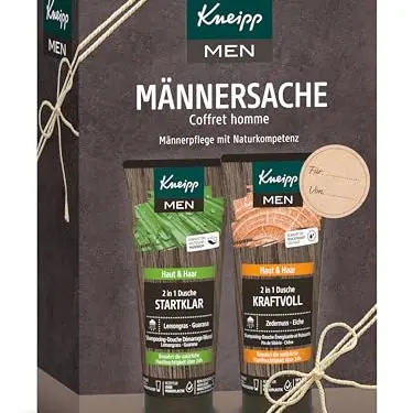 Kneipp MännerGeschenkset – 2-in-1 Duschgel, Wellness Pflege, 2 x 200 ml