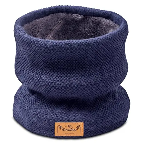 Schlauchschal für Herren und Damen, warmer und winddichter Loop Winterschal für Outdoor-Aktivitäten