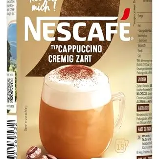 NESCAFÉ GOLD Cappuccino Cremig Zart, Getränkepulver aus Bohnenkaffee, 250g