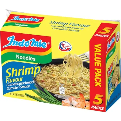 INDOMIE Garnelen Instant Nudeln 5er Pack
