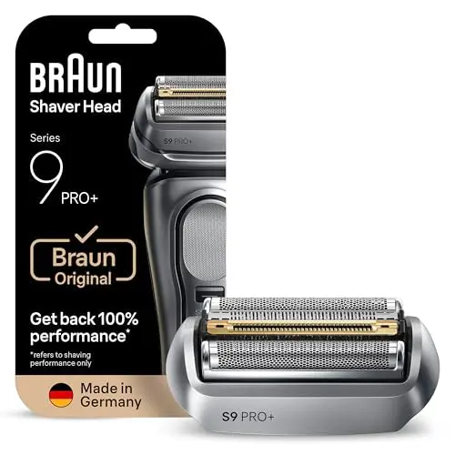 Braun Series 9 PRO+ Elektrorasierer, silver – Original Ersatzteil, kompatibel mit allen Braun S9 Rasierern