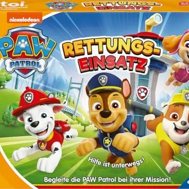 Ravensburger tiptoi PAW Patrol Rettungseinsatz - Lernspiel für 1-4 Spieler ab 4 Jahren