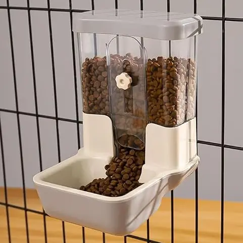 VGECEE Automatischer Futterspender 800ml für Haustiere – Ideal für Hunde, Katzen und Vögel