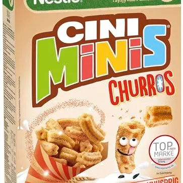Nestlé CINI MINIS Churros Frühstücks-Cerealien, 360g