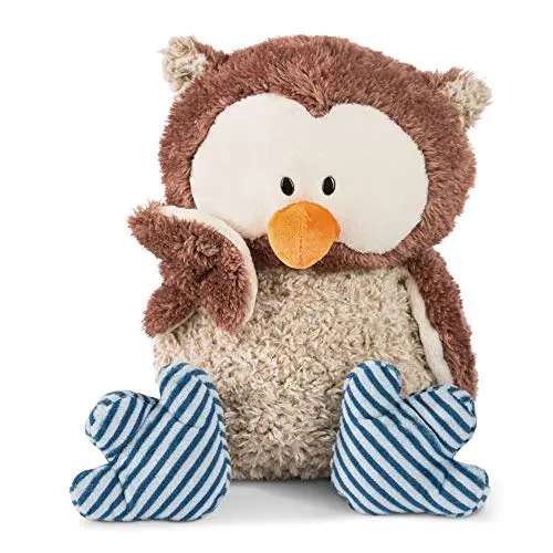 NICI Kuscheltier Eule Oscar, 50 cm – Weiches Plüschtier zum Kuscheln, Spielen & Schlafen für Babys, Mädchen & Jungen