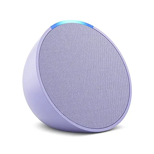 Echo Pop | Kompakter Bluetooth-Lautsprecher mit vollem Klang und Alexa | Lavendel