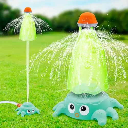 Wothfav Wasserspielzeug für Kinder – Outdoor Wassersprinkler und Gartenspielzeug ab 3 Jahren