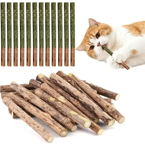 22 Katzenminze Sticks, Matatabi-Kausticks & Spielzeug
