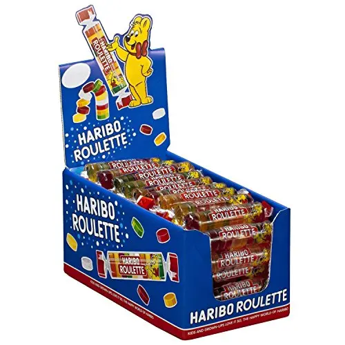 Haribo Roulette, 50 Rollen, 1,25 kg