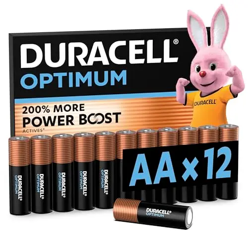 DURACELL Optimum AA-Batterien 12er-Pack – 1,5 V