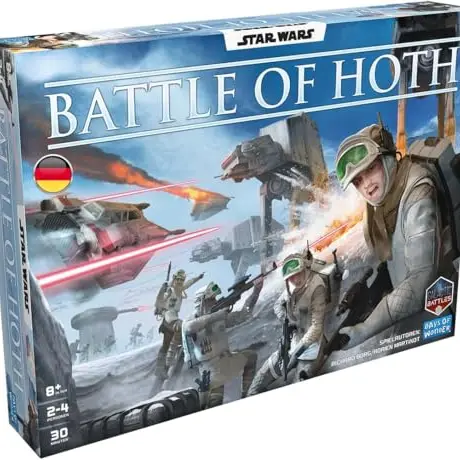 Star Wars Battle of Hoth – Strategisches Brettspiel für 2-4 Spieler ab 8 Jahren, mit Miniaturen & Szenarien, Imperium gegen Rebellen