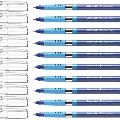 Schneider Kugelschreiber 10er Pack, blau