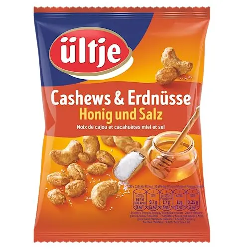 Ültje Cashews & Erdnüsse mit Honig und Salz, 200 g