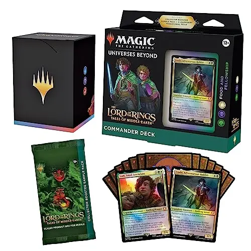 Magic: The Gathering Lord of the Rings: Tales of Middle-Earth Commander Deck 2 + Collector Booster Sample Pack